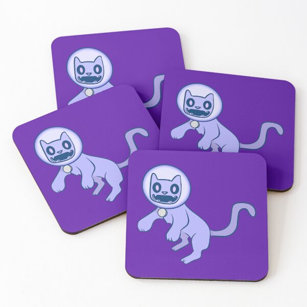 Item preview, Astronaut Cat - Purple designed and sold by Figuros.