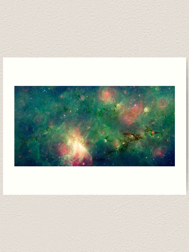 Omega Nebel Weltraum Astrophysik Astronomie Kunstdruck Von Glimmersmith Redbubble