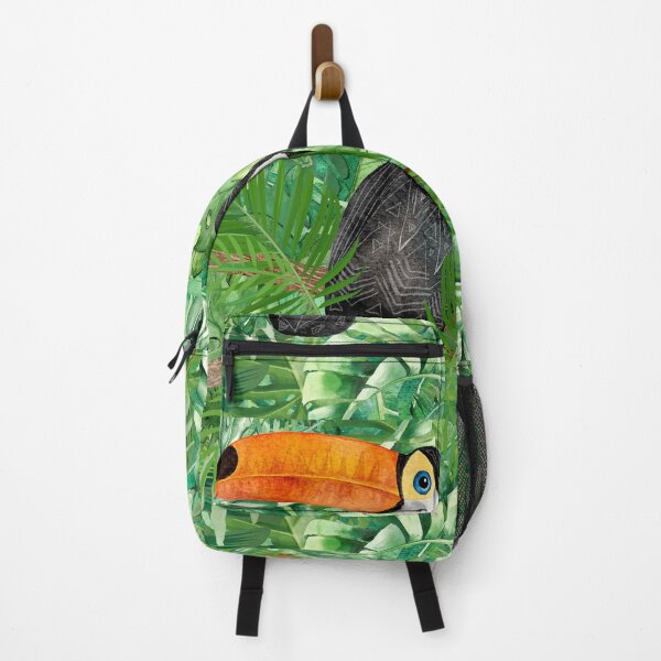Item preview, Toco Toucan in the Rainforest designed and sold by Hues of Zen.