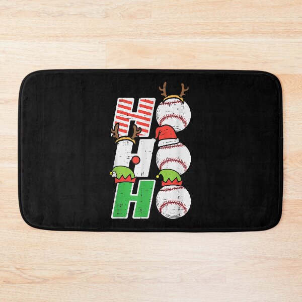 Item preview, Christmas Baseball Ho Ho Ho Funny Xmas Sports Men Boys Kids designed and sold by IsraelCastro.