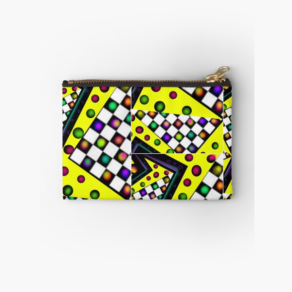 Item preview, Neon Disco Checkerboard Madness designed and sold by neonmoonwaves.