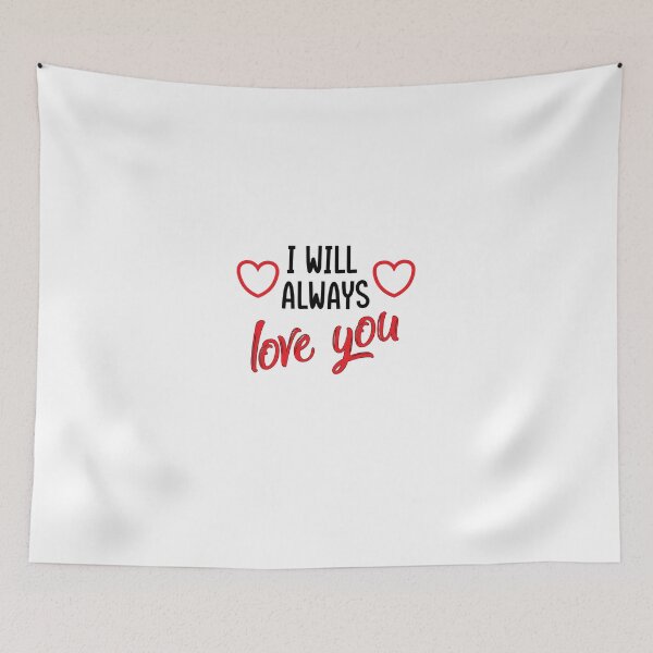 Item preview, I will always love you - love illustration designed and sold by photonxt.