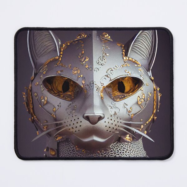 Item preview, Cat Knight Portrait 05 designed and sold by mhfoto.