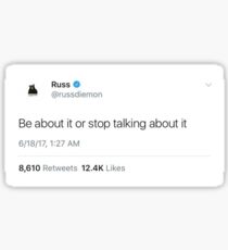 Russ Tweet Sticker