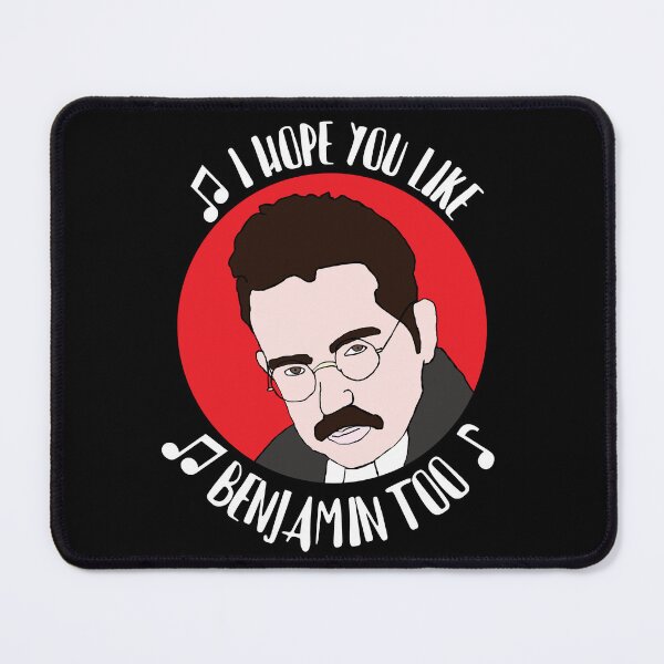 Item preview, Walter Benjamin designed and sold by RevolutionInPaint.