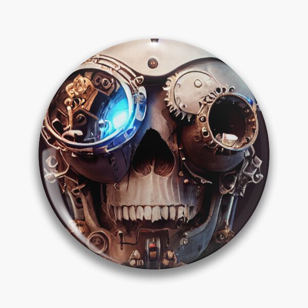Item preview, Steampunk Skull designed and sold by CartoonrBOY.