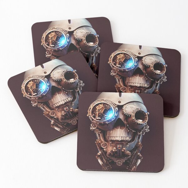 Item preview, Steampunk Skull designed and sold by CartoonrBOY.