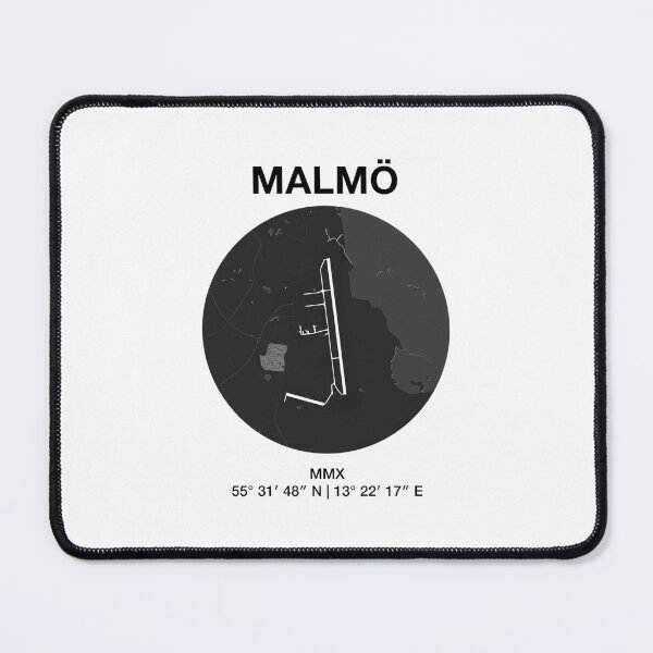 Item preview, Malmo airport map  designed and sold by kofocrishs.
