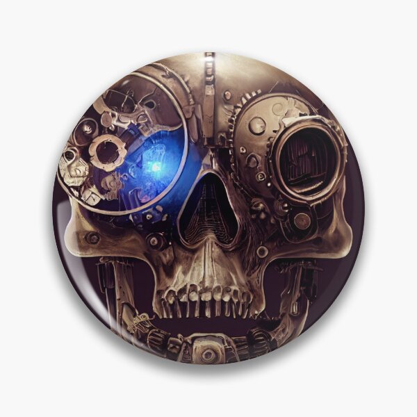 Item preview, Steampunk Skull designed and sold by CartoonrBOY.