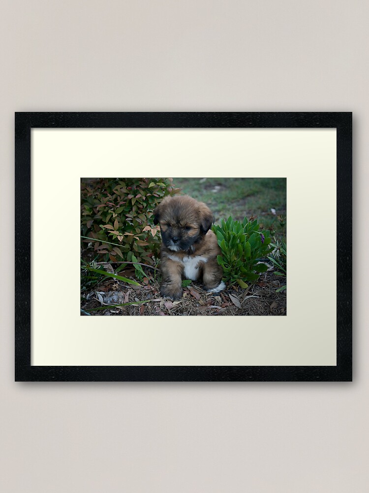 Alternate view of Gardening Framed Art Print