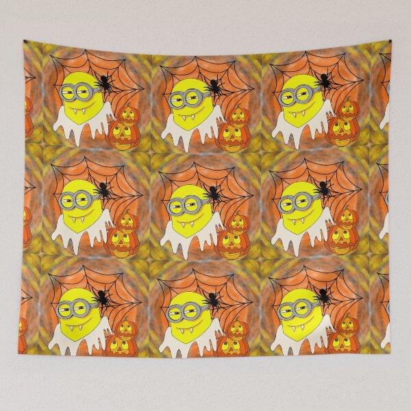 Item preview, Halloween 2022 - Spooky Minion and pumpkin - festive  designed and sold by ShrutiCreates.