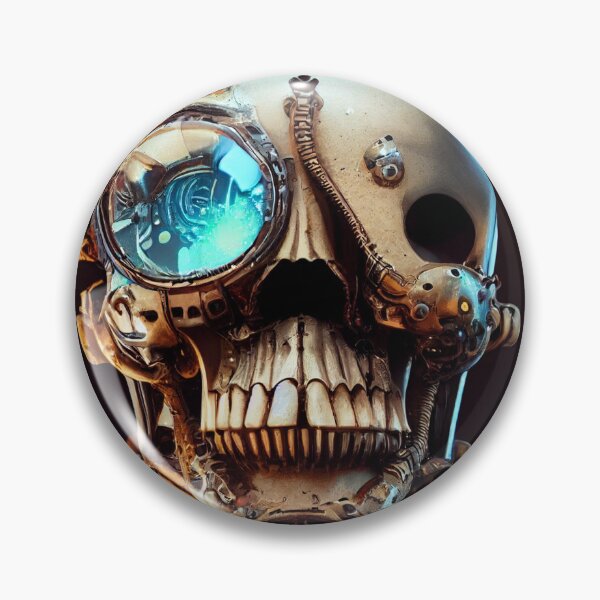 Item preview, Steampunk Skull designed and sold by CartoonrBOY.