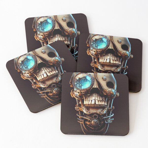Item preview, Steampunk Skull designed and sold by CartoonrBOY.