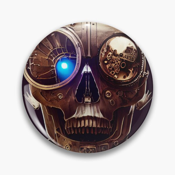 Item preview, Steampunk Skull designed and sold by CartoonrBOY.
