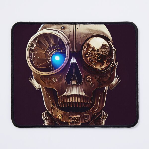 Item preview, Steampunk Skull designed and sold by CartoonrBOY.