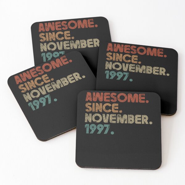 Item preview, Camiseta Impresionante desde noviembre de 1997 designed and sold by SethBroek.