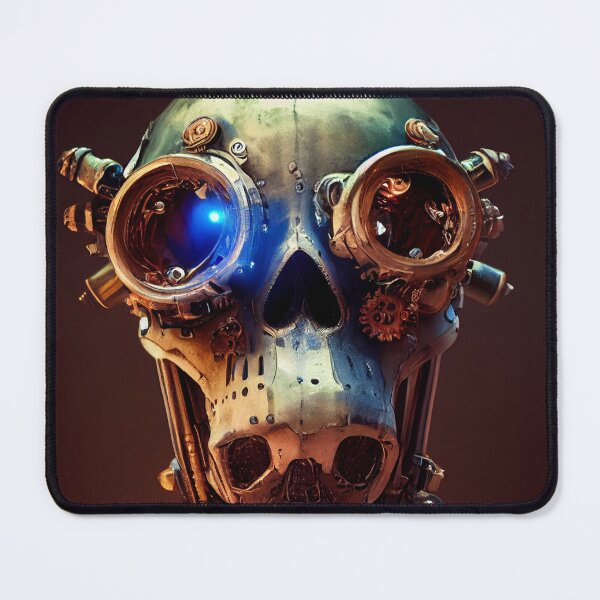 Item preview, Steampunk Skull designed and sold by CartoonrBOY.