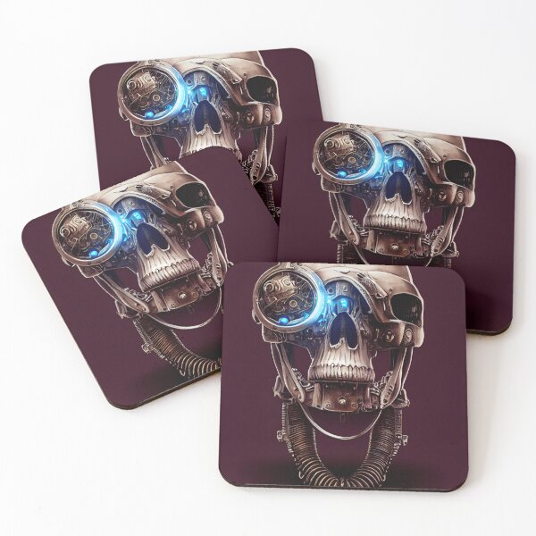 Item preview, Steampunk Skull designed and sold by CartoonrBOY.
