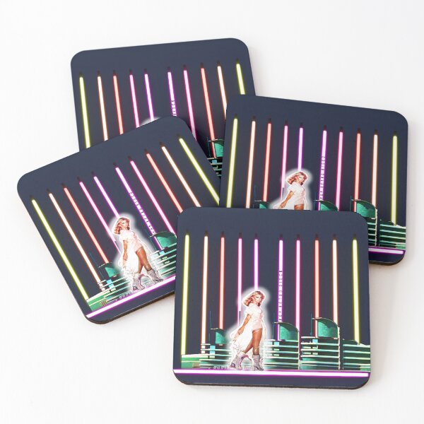 Item preview, Olivia Newton-John - Neon Lights - Xanadu - Designed by PopRetroDisco designed and sold by popretrodisco.