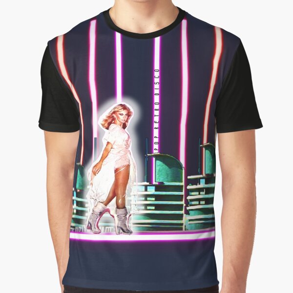 Item preview, Olivia Newton-John - Neon Lights - Xanadu - Designed by PopRetroDisco designed and sold by popretrodisco.