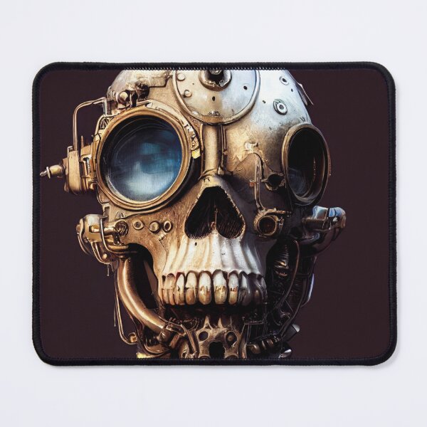 Item preview, Steampunk Skull designed and sold by CartoonrBOY.