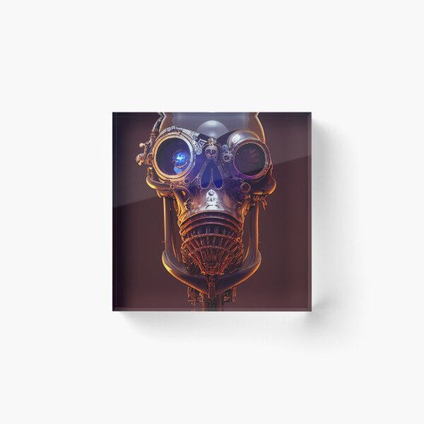 Item preview, Steampunk Skull designed and sold by CartoonrBOY.