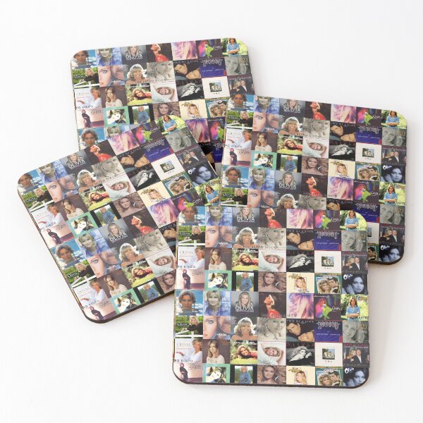 Item preview, Olivia Newton-John - Album Collage - Designed by PopRetroDisco designed and sold by popretrodisco.