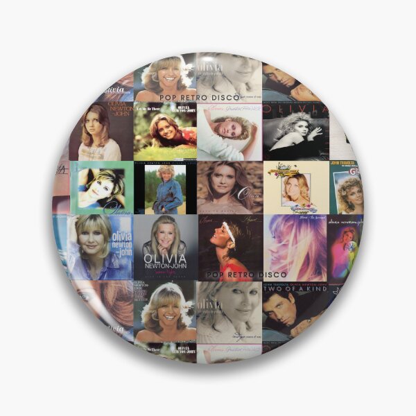 Item preview, Olivia Newton-John - Album Collage - Designed by PopRetroDisco designed and sold by popretrodisco.