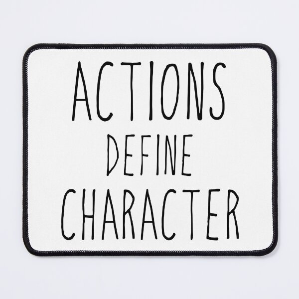 Item preview, Actions Define Character designed and sold by Clothes Contact.