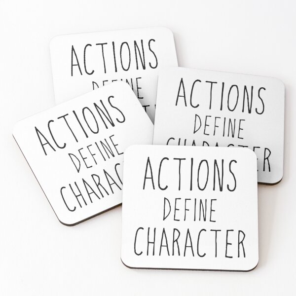 Item preview, Actions Define Character designed and sold by Clothes Contact.