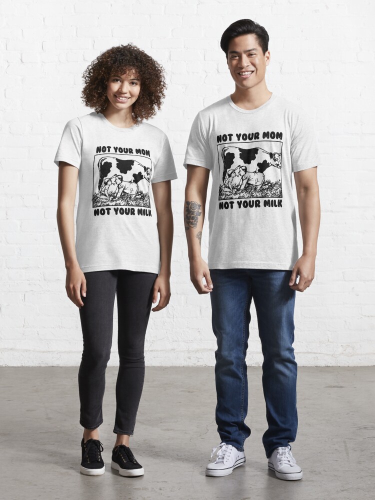 Not Your Not Your Milk (VEGAN, funny)" T-shirt for veganwarriors | Redbubble | vegan t-shirts - vegans t-shirts - peta