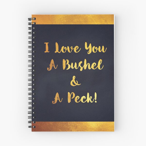 Item preview, I love you a bushel and a peck sentiment art designed and sold by Glimmersmith.
