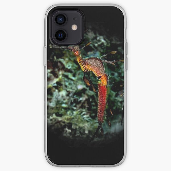 WEEDY SEA DRAGON 'SEAHORSE TRUST' ART iPhone Soft Case