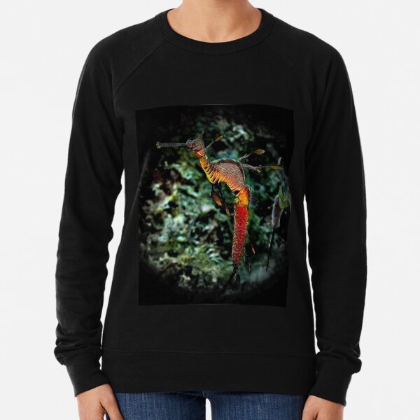 WEEDY SEA DRAGON 'SEAHORSE TRUST' ART Lightweight Sweatshirt