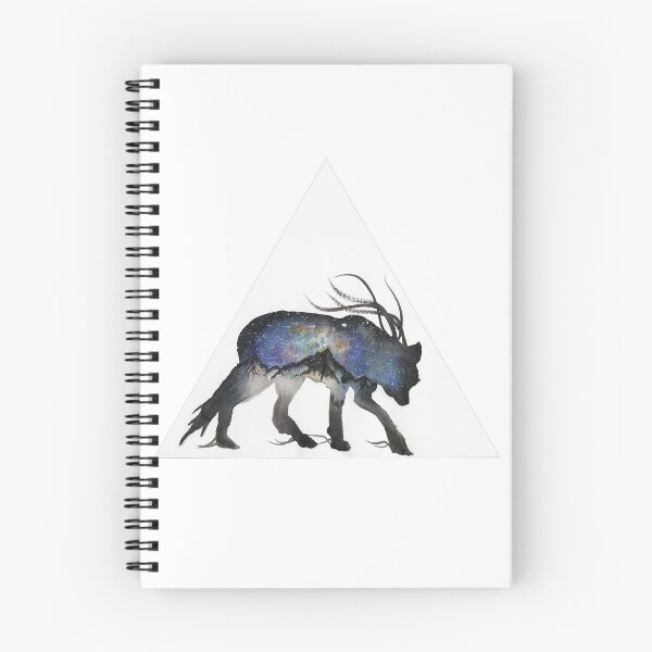 Item preview, Alaskan Galaxy Wolf. designed and sold by creaturesofnat.