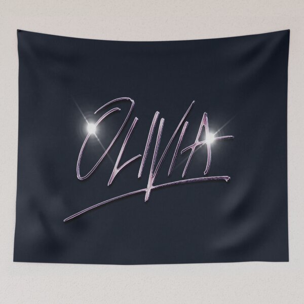 Item preview, Olivia Newton-John - Chrome Logo - Designed by PopRetroDisco designed and sold by popretrodisco.