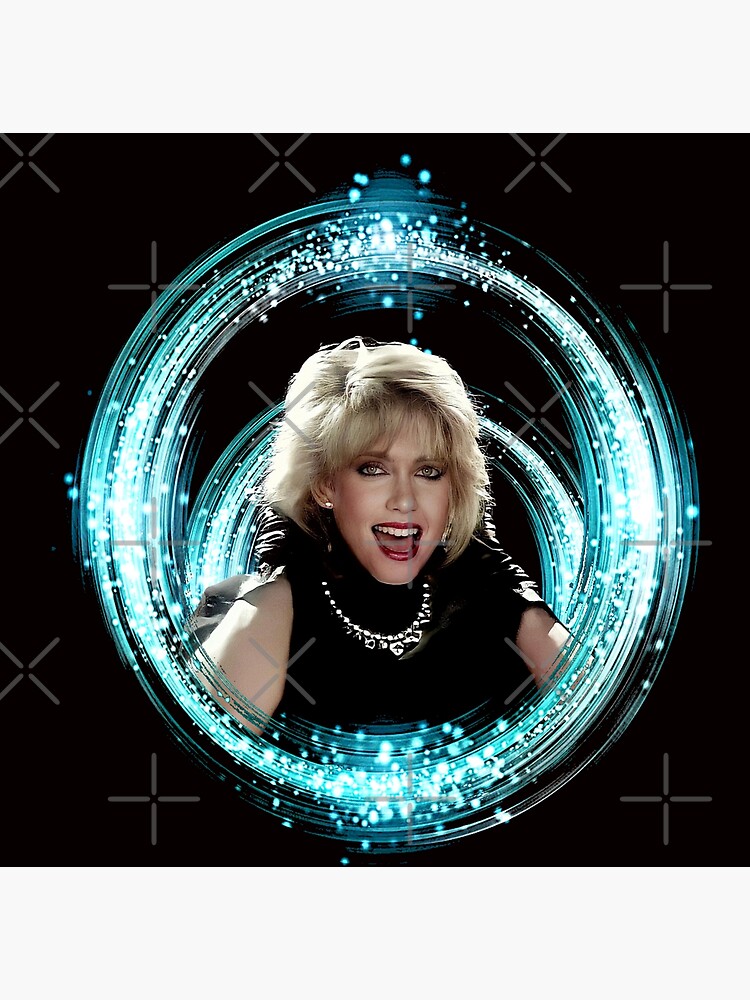 "Olivia NewtonJohn Twist Of Fate Designed by PopRetroDisco" Poster