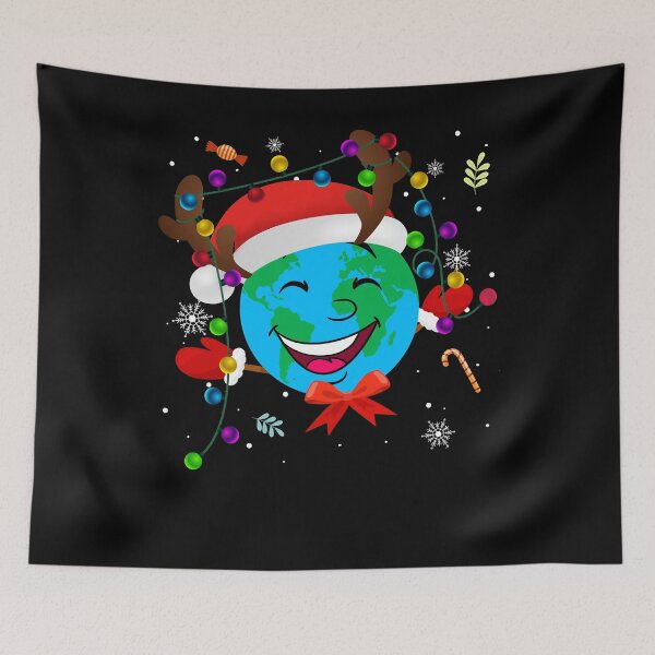 Item preview, Christmas Earth Funny designed and sold by Rich-Bogus.