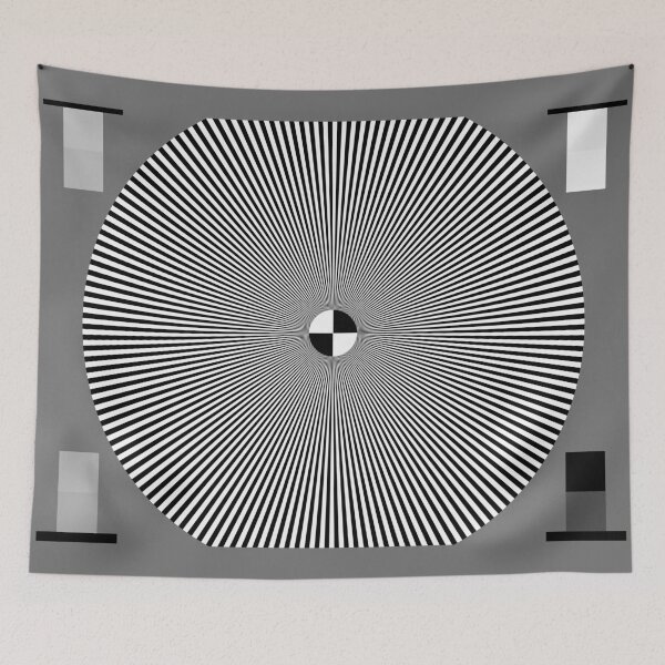Item preview, Op Art Color Test Pattern geekery geek stuff designed and sold by Glimmersmith.