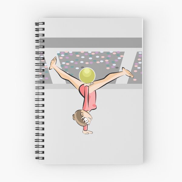 Item preview, Rhythmic gymnastics girl performing routine with a ball in World Sports Games designed and sold by DibuHumor.