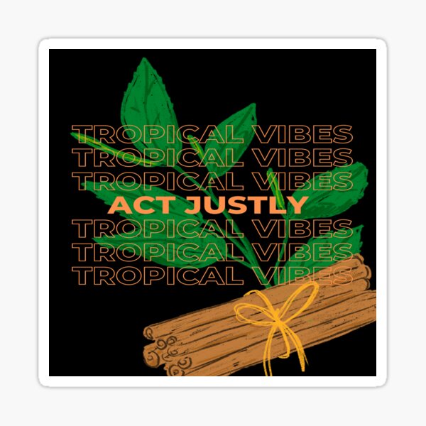 Vista previa del artículo con la obra «Actuar con justicia», diseñado y vendido por ALI-FATIMA905.
