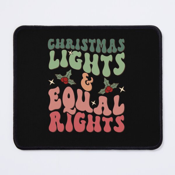 Artikelvorschau, Gleiche Rechte der Weihnachtsbeleuchtung, Retro feministisches Mutter-T-Shirt, liberales Weihnachtsmann-Weihnachtsliebhaber-T-Shirt, ProChoice Witchy Pyjama-Geschenk entworfen und verkauft von Rich-Bogus.