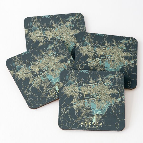 Item preview, Ankara City Map of Turkey - Summer designed and sold by deMAP.