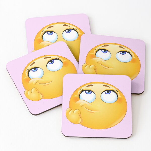 Item preview, Ponder Female Emoticon designed and sold by Yael Weiss.