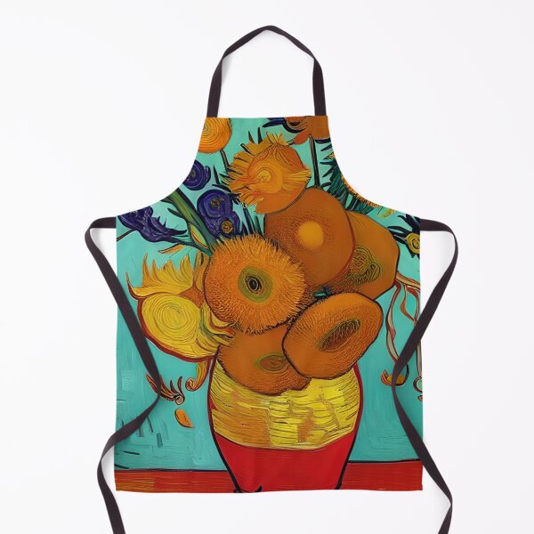 Item preview, Van Gogh Inspired - Vintage Floral Vase designed and sold by meggydesigns.