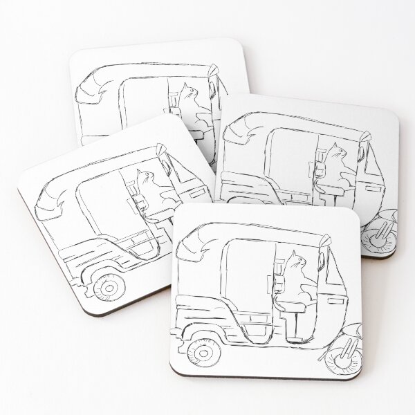 Item preview, Cat Rikshaw Driver designed and sold by Yoda-Kaku.
