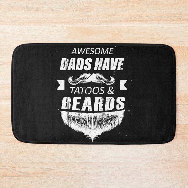 Item preview, Awesome Dads Have Tattoos and Beards designed and sold by gastonfongemie.