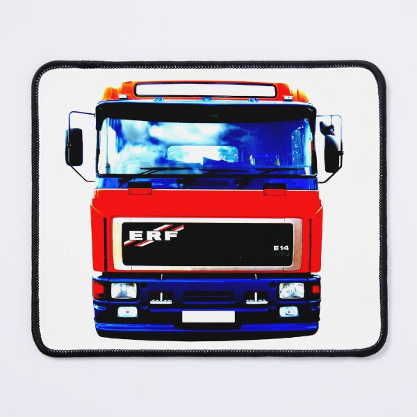 Item preview, Classic 1990s ERF E Series lorry high contrast red designed and sold by soitwouldseem.