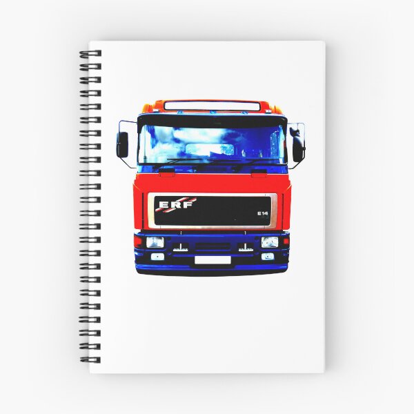 Item preview, Classic 1990s ERF E Series lorry high contrast red designed and sold by soitwouldseem.