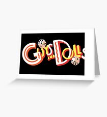 Guys and Dolls Musical Greeting Card